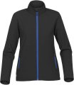 Dames Softshell Jas Stormtech Orbiter KSB-1W Black/Azure